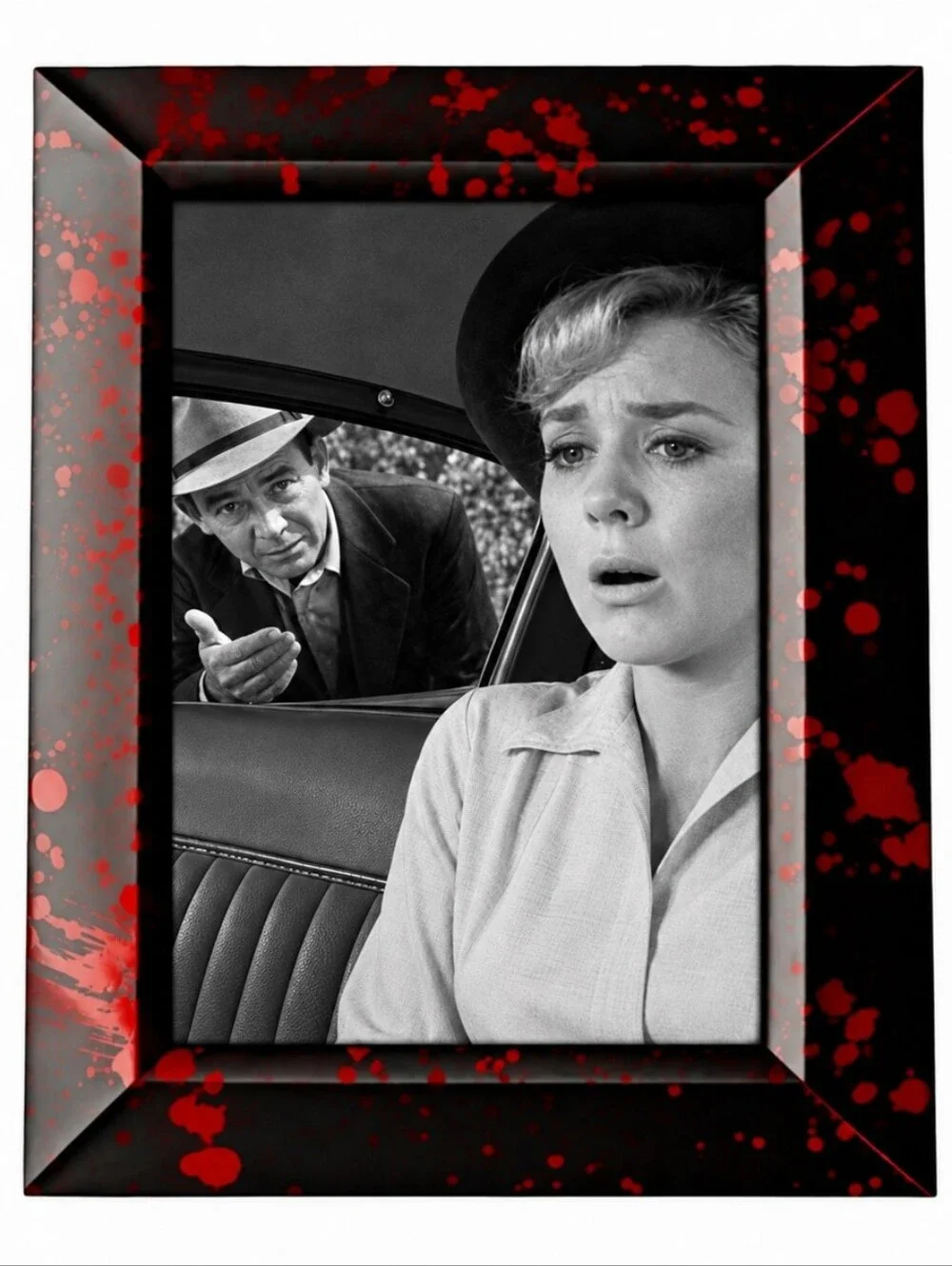 The Twilight Zone Rod sterling 60s Television thriller Horror Vintsge Retro Art